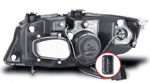 Lampy Reflektory BMW E90 E91 2005 -2008 Ringi LED Oświetl swoją drogę 5