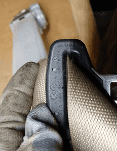 Pas bezpieczeństwa tył tylny Mercedes GL X166 W166 A1668600486 4