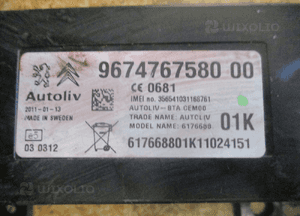 Moduł anteny peugeot citroen 9674767580 00 2