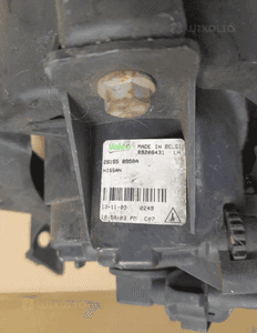 Halogen lewy nissan qashqai 261558990A 5