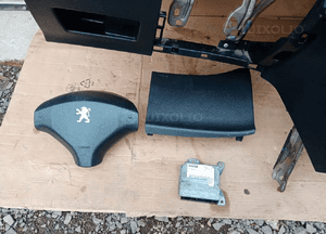 Konsola Airbag pasy Peugeot 308 T7 poduszki komplet 6