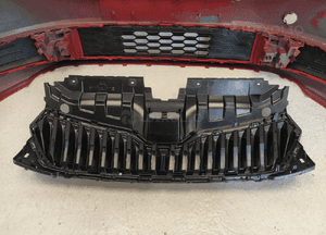 Skoda fabia iii 3 lift zderzak przód przedni grill atrapa chłodnicy 14