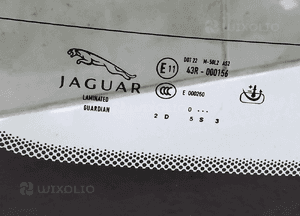 Jaguar xj X351 szyba tył tylna bagażnika w klapę grzana oryginalna logowana 15