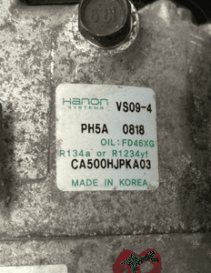 Kompresor klimatyzacji picanto iii CA500HJPKA03 fv 3