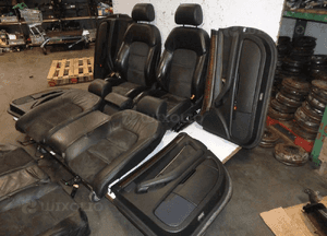 Fotele skóra alcantara el grzane audi A8 D3 5