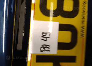 @ ZDERZAK TYŁ TYLNY OPEL AGILA II B GRANATOWY 08- ZCHA KOD LAKIERU 4