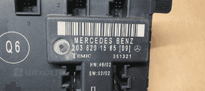 Moduł sterownik drzwi lewy przód Mercedes W203 2038201585 4