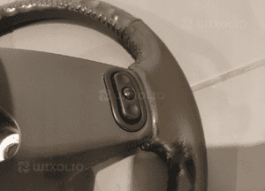 Jeep commander xk xh przedlift kierownica multifunkcja skóra oryginał ładna 16