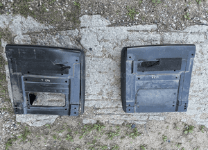 Mercedes 447 vito v klasa metris Eqv podstawa fotela skrzynka  obudowa  plastik mocowanie skrzynka 2