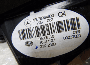 Mercedes cls W257 kombi lampa tył lewa w klapę bag 12
