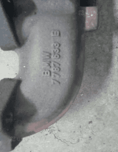 kolektor wydechowy bmw e 46 2.0 d 7787633b 2