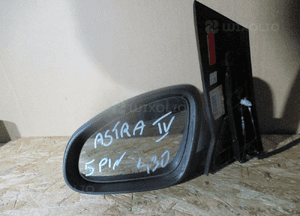 Lusterko lewe przód opel astra j iv 5 pin 4