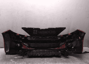 ! ZDERZAK PRZÓD PRZEDNI DO PEUGEOT 207 KKN CZERWONY HALOGENY 5