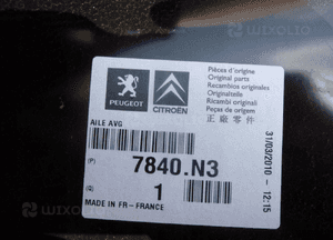 Citroen C2 błotnik lewy nowy oryginał 7840N3 2