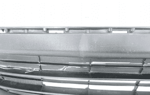 Toyota RAV4 iv lift 2015- atrapa kratka środkowa zderzaka przód 53113-42080 4