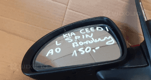 Lusterko lewe 5 pin kia ceed i A0 bordowy 2