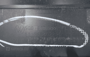 Zderzak przód przedni volkswagen vw golf vii 7 lift 2016- 5G 5G0807221FL 11