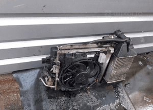Chłodnica wody wentylator intercooler  opel astra h opel zafira b 1.7 cdti diesel 6