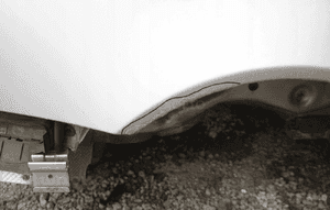 Cwiartka błotnik prawy lewy mercedes sl R230 kolor 744 7