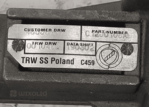 Fiat siena palio przekładnia kierownicza maglownica oryginał 14