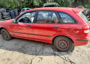 Mazda 323 323f BJ 98-03 Sanki belka wahaczami tył 11