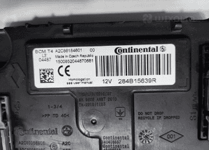 Moduł sterownik bcm renault clio iv 284B15639R A2C86184601 2013-2016 4