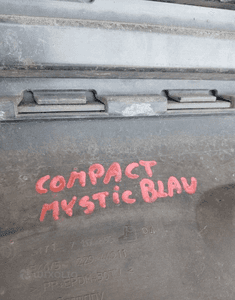 Nakładka listwa progu lewa BMW E46 Compact 7117895 MYSTICBLAU 5