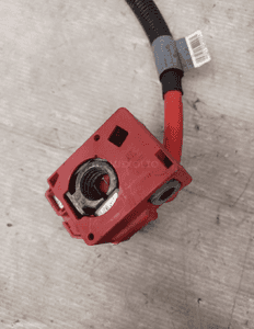 BMW X6 E71 X5 E70 E72 KLEMA PLUSOWA BEZPIECZNIK PIROTECHNICZNY 9115438 2