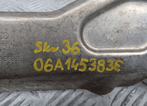 Mocowanie uchwyt rury turbo audi S3 06A145383E 3