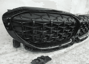 Bmw G20 grill żaluzja kierownica powietrza wlot diamond black 2