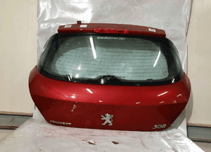 Klapa bagaznika tył tylna peugeot 308 lkrd bordowy 5