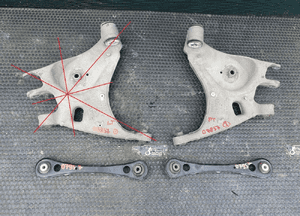 Wahacz 8E0505312T 8E0501529K Wahacze Belka Tyl Tylne Zawieszenie Audi A4 B6 B7 Sedan Kombi 1