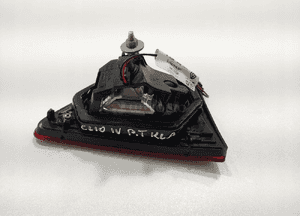 Lampa prawa prawy tył tylna w klapę renault clio hatchback 265505796R 16-19 5