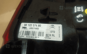 Lampa prawa tylna prawy tył citroen C3 iii 2016- 3