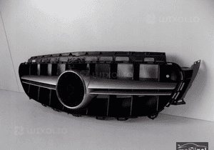 Mercedes W213 ATRAPA / GRILL Silver Kamera -3642 3