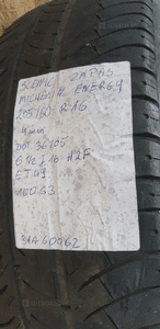 Koło zapasowe dojazdówka Michelin Energy 16" 205/60 Renault Scenic II 12