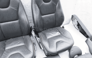 Fotele siedzenia boczki skóra grzane manualne volvo XC60 i 7