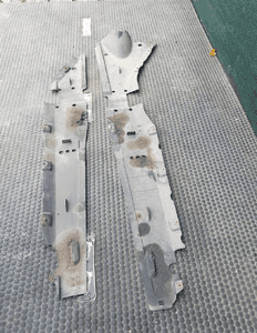 Osłona 8E0825209C 8E0825210B Plastik Podwozia Podłogi Prawa Lewa Audi A4 B6 B7 Sedan Kombi 5