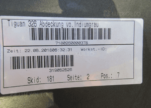 Zderzak przód przedni vw volkswagen tiguan ii 2 5NA 5NA807221 2015-2020 11