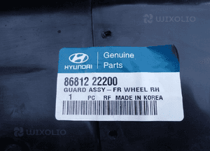 Nadkole przednie prawe hyundai accent i 86812-22200 nowe oryginał 2