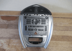 Radio panel nawiewu ramka citroen C5 i 2001-2008 2