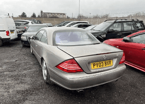 Maska Zderzak Reflektory Błotniki Wzmocnienie Belka Pas Przedni Lampy Mercedes CL500 CL600 W215 C215 Przyszowice 3