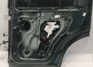 Land rover discovery iv L319 drzwi prawy tył tylne szyba logowana klamka oryginał 14