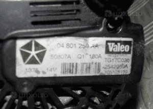 Alternator jeep grand cherokee wk 3.0 04801250AA 5