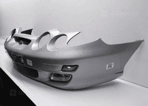 Zderzak przód przedni do hyundai coupe 1 i lift fl srebrny halogeny 3