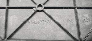 Osłona zaślepka filtra kabinowego Citroen C3 I 9642693777 3
