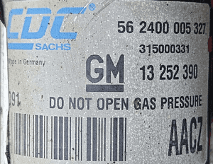 Opel Astra J 4 IV 2.0 CDTI mcpherson amortyzator sprężyna przód przedni prawy lewy 13252389 13252390 3