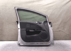 Drzwi przód przednie lewe seat leon 2 ii LS7Y srebrny 5