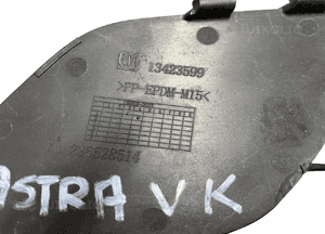 Opel astra k v zaślepka haka zderzaka przód 13423599 3