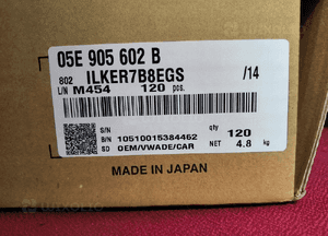 VW AG Volkswagen Skoda Seat Audi Świeca zapłonowa NGK 05E905602B / 4 Sztuki 5